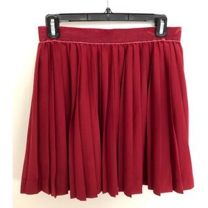 Urban Outfitters burgundy skirt